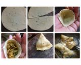 A picture of step 7 of Pizza samosa.