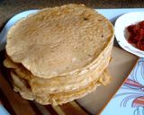 A picture of step 5 of Beetcarrot Pancake.