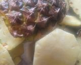 A picture of step 2 of Crockpot Orange Glazed Country Ham w/ Sweet Peppered Pineapple.