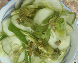 A picture of step 4 of Cool Cucumber Salad.