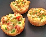 A picture of step 8 of Pizza Cups.
