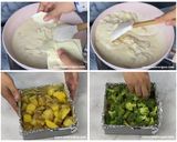 Foto langkah ke 4 dari resep Menu Pengganti Nasi : Kentang Brokoli Saus Keju Creamy.