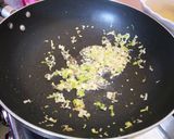 A picture of step 1 of Fried left over rice.