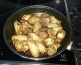 Foto del paso 1 de la receta Alitas de pollo barbacoa, con salsa de verduras al vino rosado