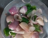 A picture of step 2 of Kadai Paneer.