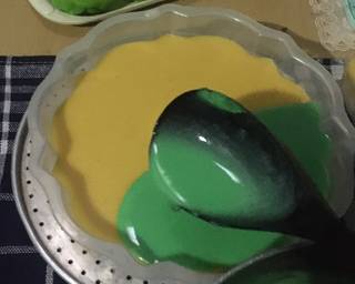 Puding Labu Tiga lapis(cendol/dawet, labu,pandan) - Step 4
