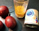 Hình bước làm 2 của món Sữa Đá Chanh Dây