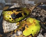Foto langkah ke 3 dari resep Sambel terong bakar.