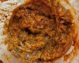 A picture of step 2 of Beginner Pork Panang Curry 🌶️🧄🥜🫚🥥.