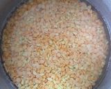 A picture of step 1 of Moong Masoor daal ke pakore.