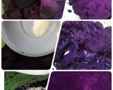 Foto langkah ke 1 dari resep Klepon ubi ungu kuah santan.