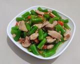 Foto langkah ke 6 dari resep Tumis Buncis Ayam Pedas.