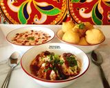 A picture of step 5 of Dahi Vada Chaat - Dahi Bhalla Chaat - Indian Street Food.