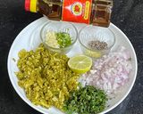A picture of step 2 of Karela Chokha (A Traditional Indian Mashed Karela Dish).
