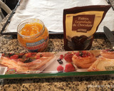 Foto del paso 1 de la receta: Rollitos de hojaldre con mermelada y fideos de chocolate