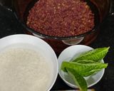 Hình bước làm 1 của món Cháo đậu đỏ nước cốt dừa