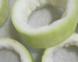A picture of step 1 of Stuffed Lauki Rings.