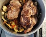 Foto del paso 3 de la receta: Roast beef con salsa de berenjenas en vino tinto 😋