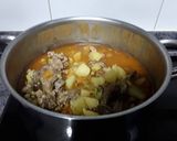 Foto del paso 4 de la receta Costillas guisadas con patatas y arbeyos