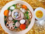 Bún giò heo thập cẩm