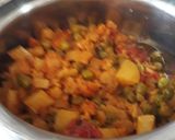 A picture of step 5 of Cauliflower sabji.