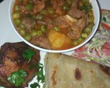 A picture of step 8 of Peas beef stew.