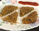 A picture of step 19 of Veg Sesame Toast.