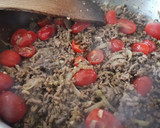 Foto langkah ke 2 dari resep Shirataki spaghetti bolognese.