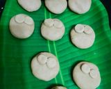 A picture of step 5 of Eggless whole wheat cookies.