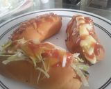 Foto del paso 5 de la receta: Perritos calientes con "salchichas de 🥕zanahoria" 😜😝😊
