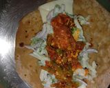 पनीर काठी रोल्स (paneer kathi rolls recipe in Hindi) रेसिपी चरण 8 फोटो