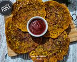 A picture of step 6 of Jowar Flour Pudla In 15 Minutes Breakfast (Sorghum Flour Pudla).