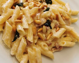 Foto del paso 5 de la receta: Macarrones con Panceta y salsa pesto a mi estilo