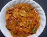 Mushroom Capsicum masala (Restraunt style) recipe step 6 photo