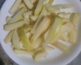 A picture of step 1 of Green Apple Lime Fries.