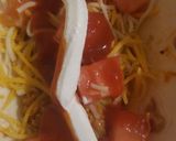 A picture of step 3 of Chicken taco.
