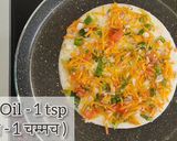 A picture of step 10 of Mix Vegetable Uttapam.