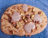 Une image de l'étape 6 de Cookie pistache praliné chocolat blanc.