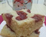 Foto langkah ke 4 dari resep Cake Almond Plum 5 menit saja - No Mixer.