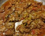 Zöldséges szívesmáj ragu csőtésztával recept fázis 3 fotója