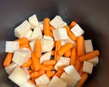 A picture of step 1 of Carrot & Rutabaga Mash.