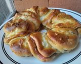 A picture of step 11 of Guava and Dulce de Leche Bread Ring.