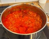 Une image de l'étape 4 de La bolo de Toscane, sauce ragù au fenouil.