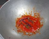 A picture of step 5 of Chicken 65.