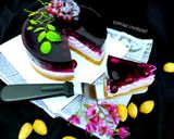 عکس مرحله 1 از دستور چیز کیک انگور یاقوتی solmaz