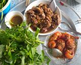 Hình bước làm 4 của món Vịt xào rừng