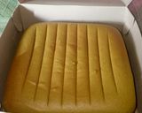 Foto langkah ke 9 dari resep Ogura pandan cake.