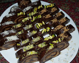 عکس مرحله 1 از دستور رولت خرما وحلوا 😋