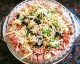 Foto del paso 3 de la receta: Gratinado de pollo con jamón natural y verduras (keto)