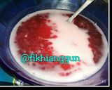 Foto langkah ke 3 dari resep Bubur mutiara merah putih.